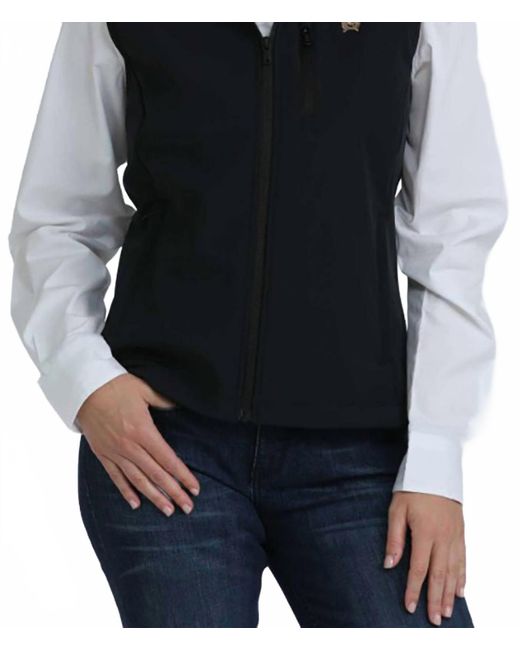 Cinch Black Windproof Bonded Vest