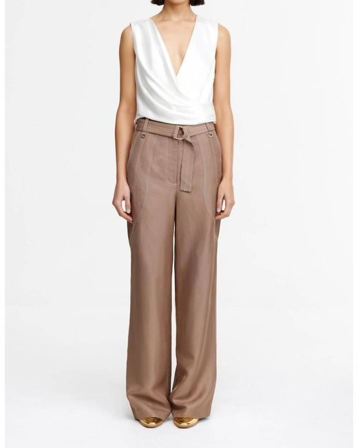 Acler Brown Geary Pants