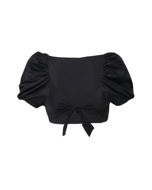 Cleobella Black Maude Top