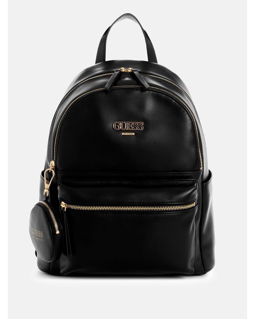 Guess Factory Black Barnaby Backpack