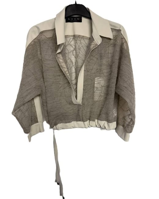 Shan Natural Cropped Top