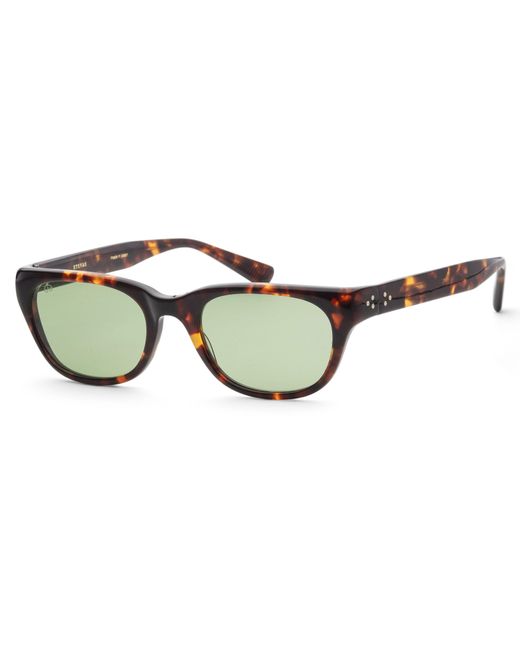 Eyevan 7285 Green 53mm Tortoise Sunglasses Malecon-sun-e-tort-53