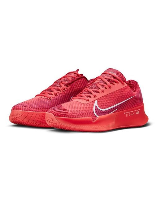 Nike Red Zoom Vapor 11 Hc Performance Tennis Running & Training Shoes
