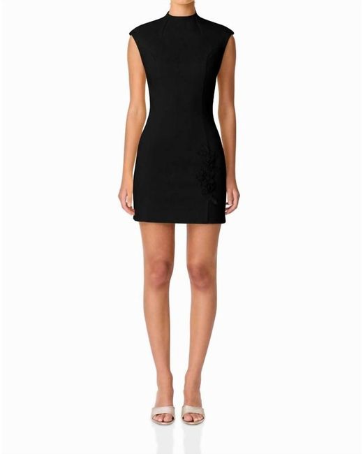 Elliatt Women's Black Evee High Neck Mini Dress