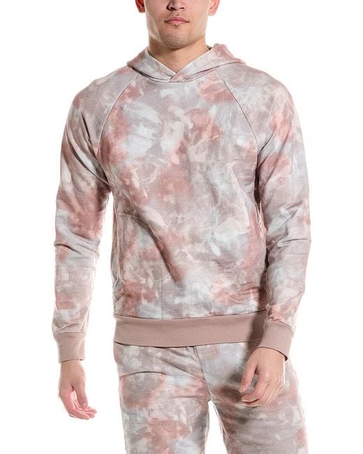 AG Jeans Pink Curry Hoodie for men