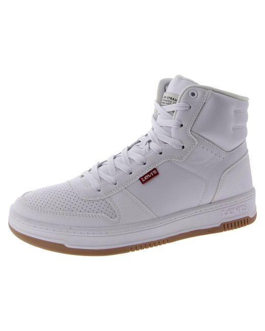 Levi's Drive High Sneaker, Regular Grey, 40 EU, Gris Normal, 40 EU