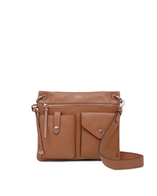 Radley Wilton Way Casual Medium Zip Top Crossbody in Brown Lyst