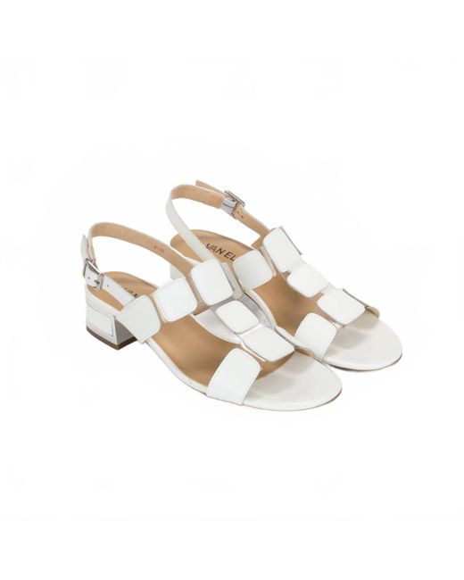 Vaneli Metallic Hatty T Strap Sandal