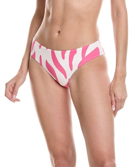 Splendid Pink Retro Bikini Bottom