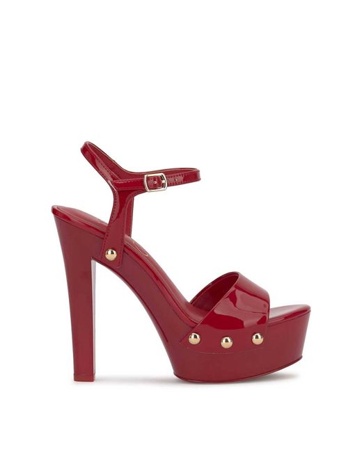 Jessica Simpson Red Calenta Studded Platform