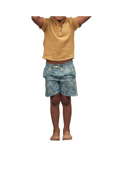 Louise Misha Blue Boys Bermuda Obiki Short for men