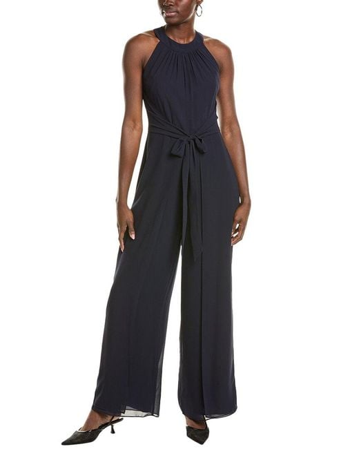 Vince Camuto Women's Blue Halter Jumpsuit - Main Image
