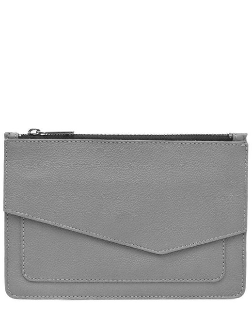 Botkier Gray Cobble Hill Medium Pouch