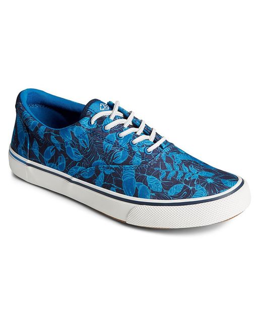 Sperry Top-Sider Blue Striper Printed Lifestyle Casual And Fashion Sneakers for men
