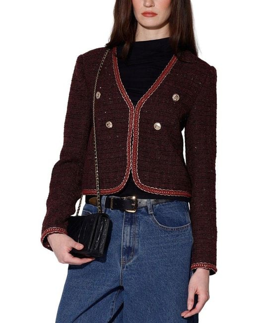 Walter Baker Red Elodie Jacket