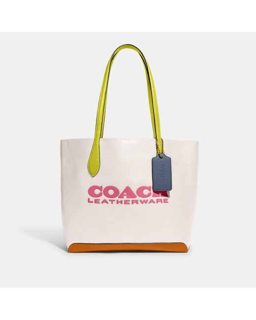 Coach Outlet Kia Tote In Colorblock in Pink Lyst