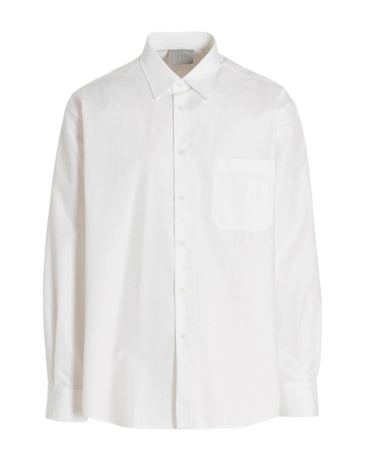 VTMNTS White Barcode Shirt for men