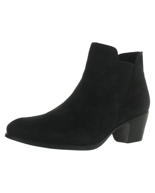 Munro Jackson Leather Ankle Chelsea Boots in Black Lyst