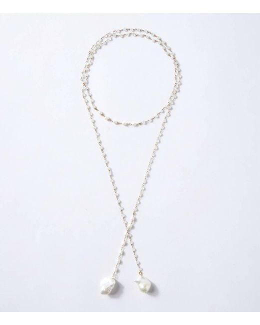 Native Gem White Moonstone Necklace