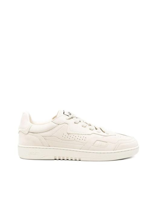 Axel Arigato White Dice Patchwork Leather Sneakers for men