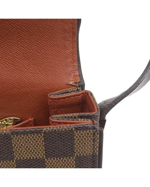 Louis Vuitton Brown Tribeca Canvas Shopper Bag (pre-owned)