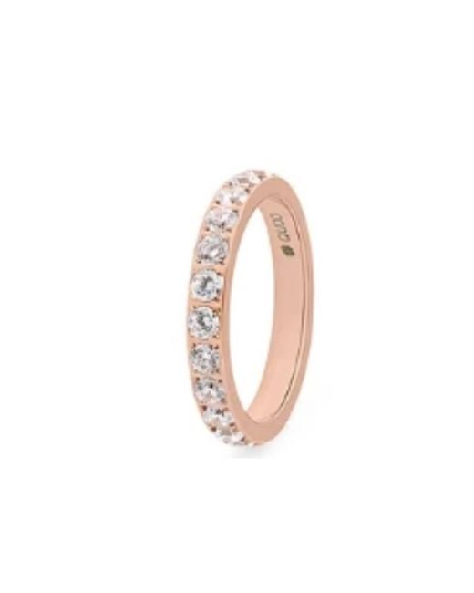 qudo White Spacer Eternity Ring