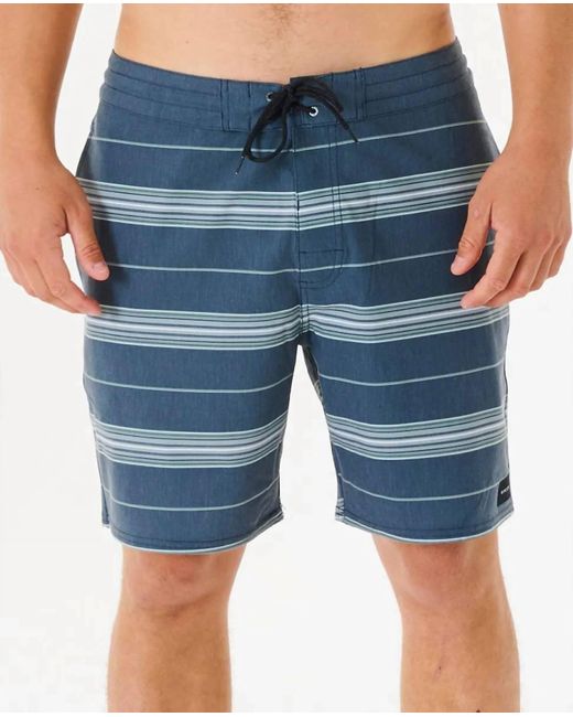 Rip Curl Blue Line Up 18" Layday Boardshorts for men