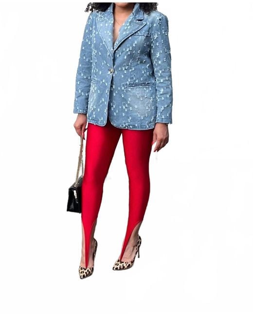EAM Blue Denim Blazer