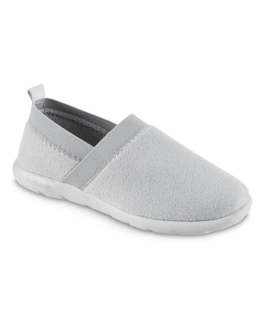 Isotoner White Slip On Comfort Sneakers for men