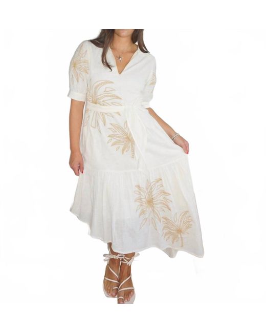 NIBI White Viola Dress