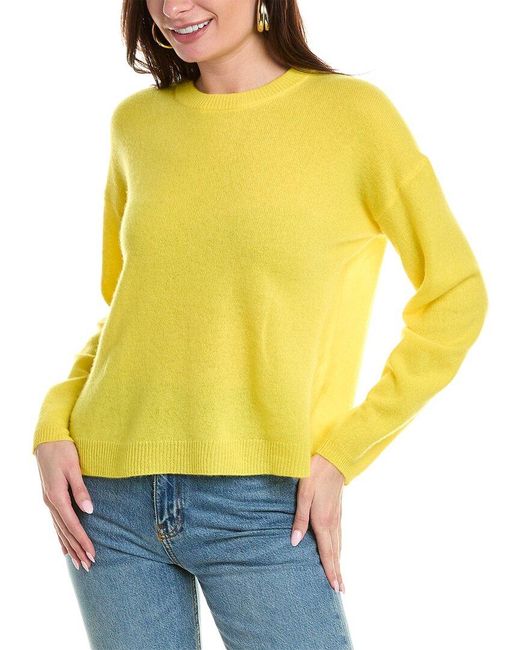 Velvet By Graham & Spencer Yellow Brynne Sweater