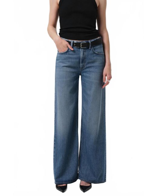 Citizens of Humanity Blue Paloma Wide Leg Baggy Jean