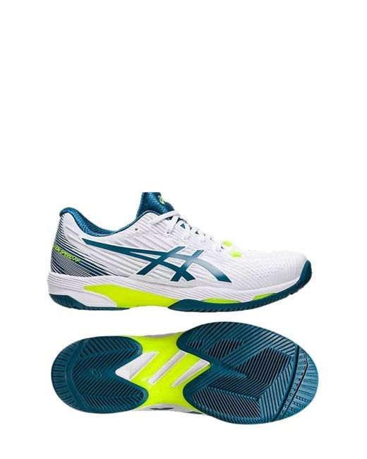 Asics Blue Solution Speed Ff 2 Tennis Shoes - D/medium Width for men