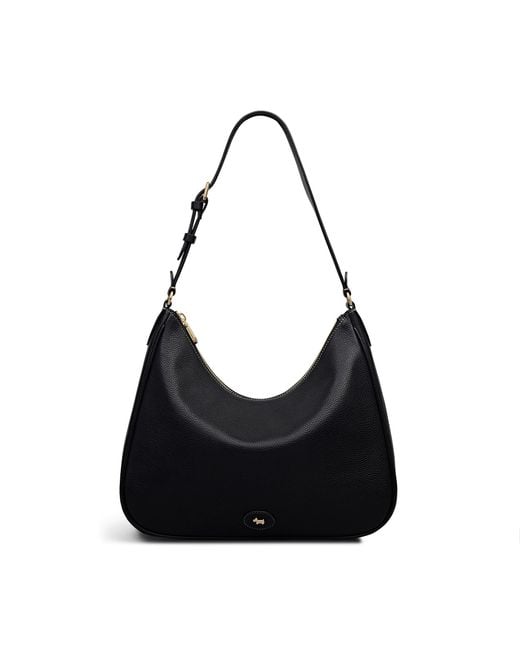 Radley Women's Black Heath Crescent Large Ziptop Shoulder Bag