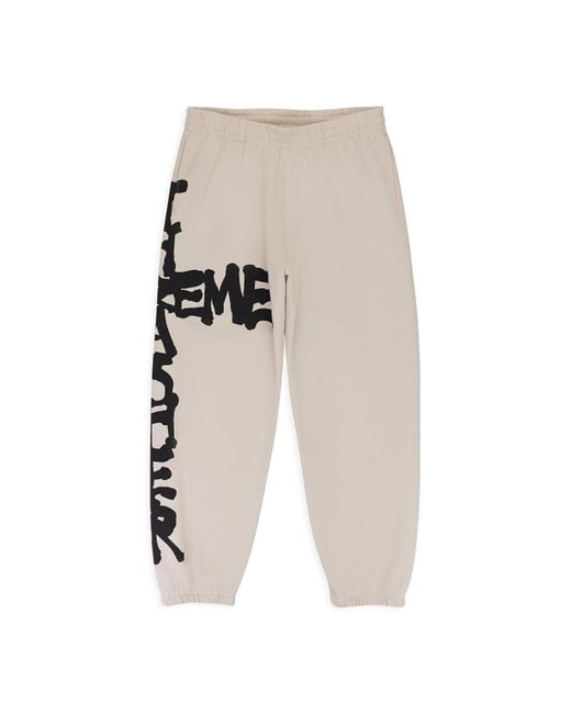 Supreme Natural Tan Trasher Sweatpants for men