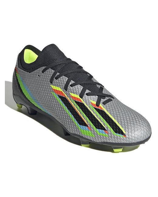 Adidas Green X Speedportal.3 Fg Cleats Fitness Soccer Shoes for men