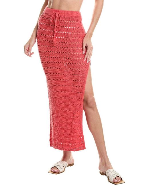 L*Space Red L* Sweetest Thing Skirt