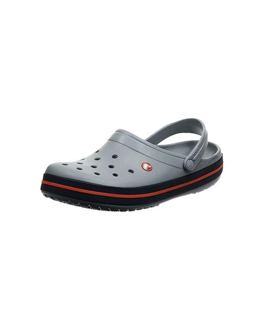 CROCSTM Gray Crocband Clogs