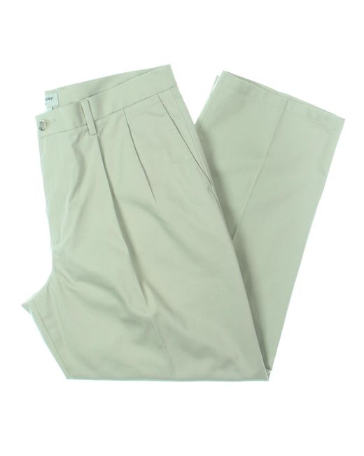 Dockers Green Classic Fit Casual Khaki Pants for men
