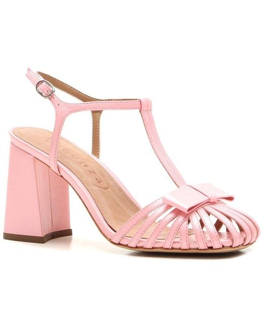 Vicenza Pink Ilheus Leather Sandal