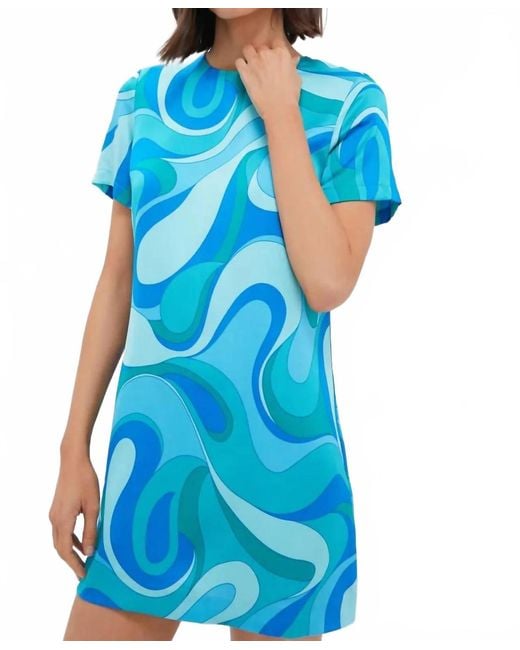 hyacinth blue dress Hyacinth Smocked Midi Dress – Love, Odette main image 1