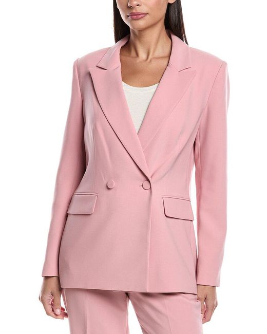 Tahari Pink The Tanner Jacket