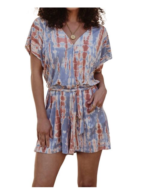 Veronica M Purple Clarence Romper