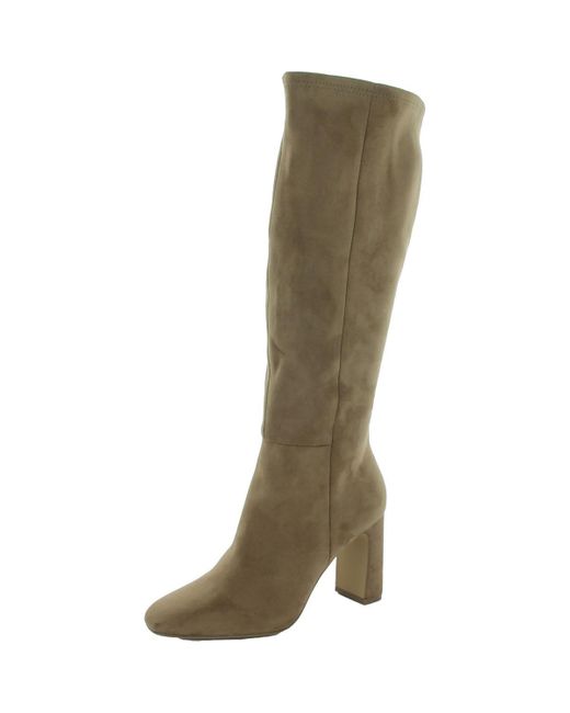 Madden Girl Green Wisee Zipper Tall Knee-High Boots