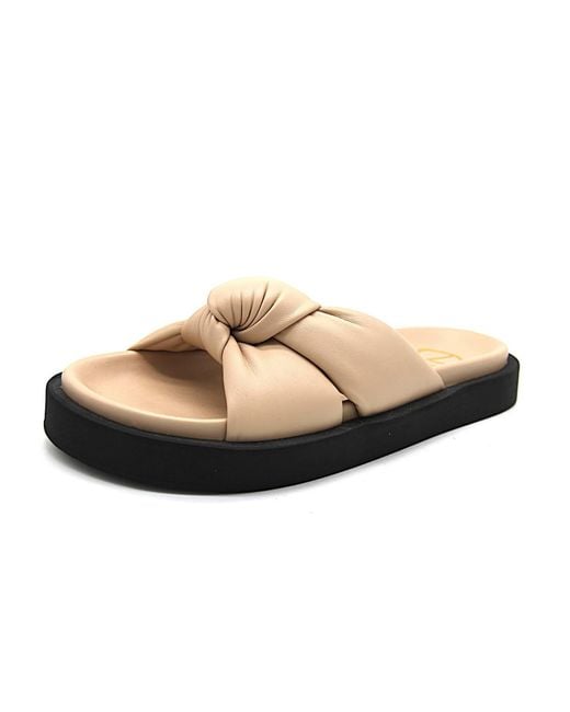 Exe' Black Artemis 940 Flat Sandal