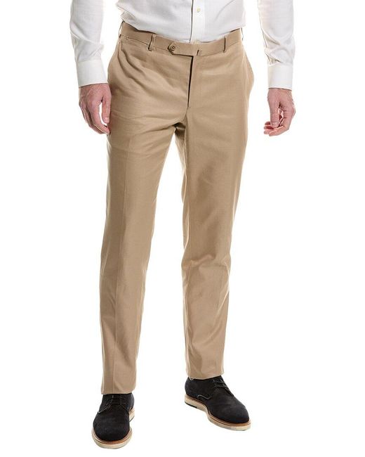 Isaia Natural Trouser for men