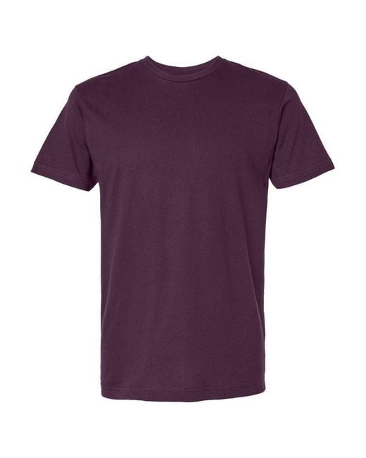 L.A.T Purple Fine Jersey Tee for men