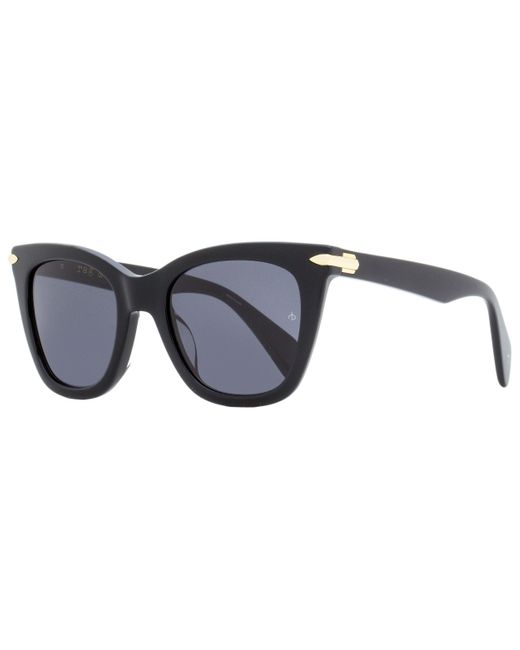 Rag & Bone Square Sunglasses Rnb1029gs 807ir Black 52mm
