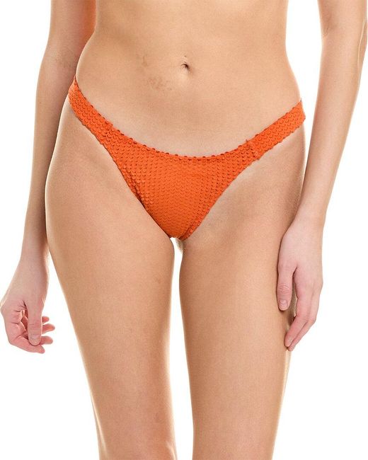ViX Orange Scales Fany Brazil Bikini Bottom