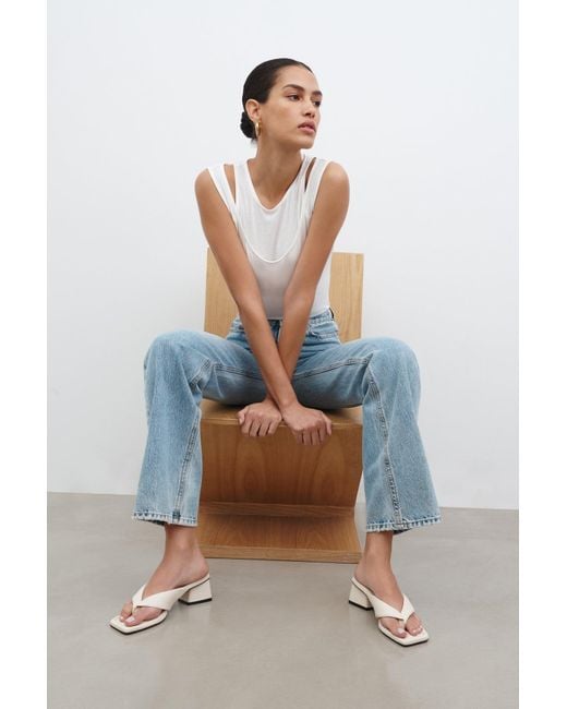 MARCELLA Blue Holland Sandals